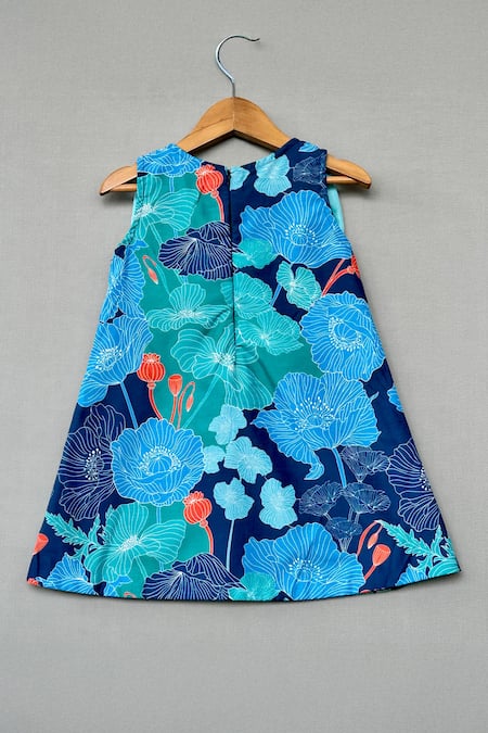 Label Neeti Floral Print A-Line Dress 