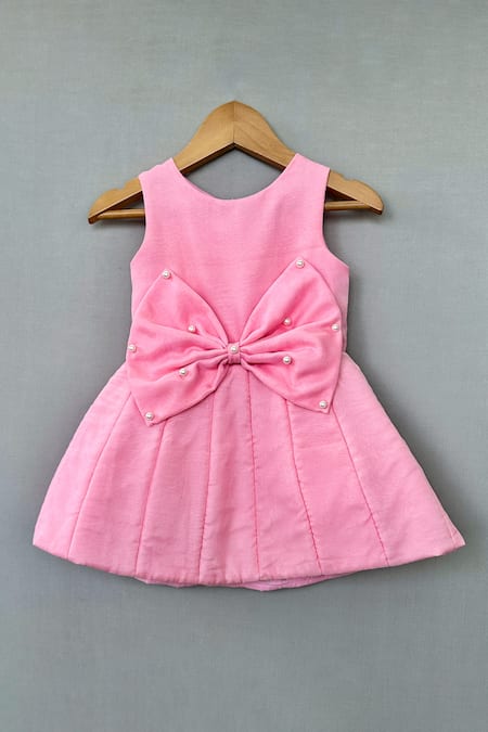 Label Neeti Umbrella Flared Baby Pink Dress 