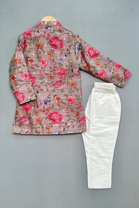 Label Neeti Floral Print Kurta Set 