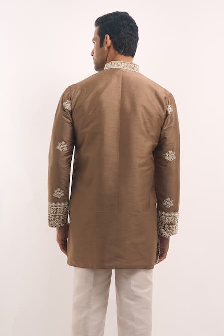 Arihant Rai Sinha Embroidered Short Kurta 