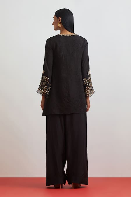 One Not Two Floral Hand Embroidered Kurta & Salwar Set 