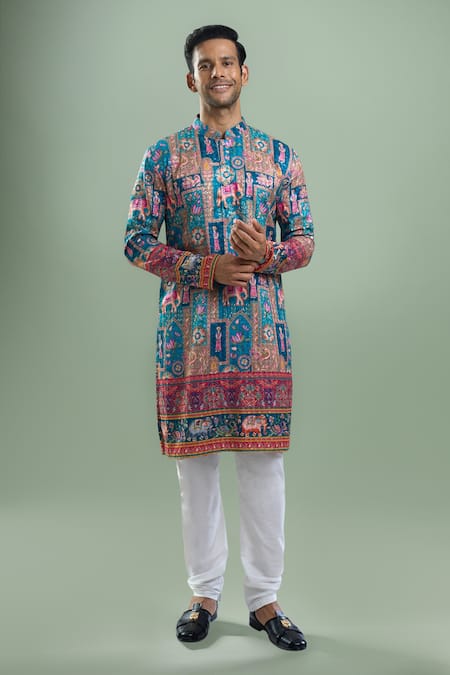 Arihant Rai Sinha Thread & Sequin Embroidered Kurta Set 