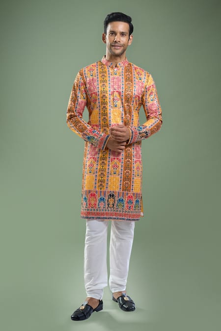 Arihant Rai Sinha Thread & Sequin Embroidered Kurta Set 