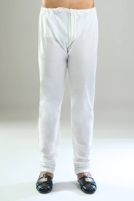 Arihant Rai Sinha_Green Cotton, Polyester, Viscose Embroidery, Geometric Thread And Kurta Set _Online_at_Aza_Fashions