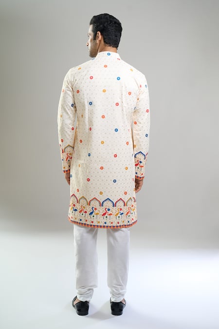 Arihant Rai Sinha Thread & Sequin Embroidered Kurta Set 