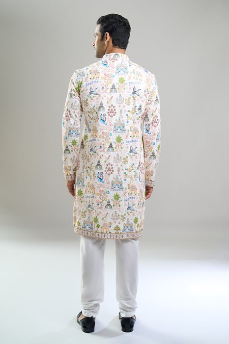 Arihant Rai Sinha Thread & Sequin Embroidered Kurta Set 