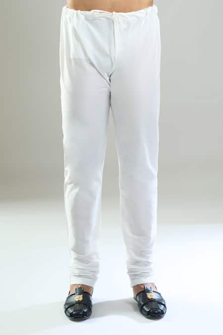 Buy_Arihant Rai Sinha_Orange Cotton, Viscose, Polyester Embroidery, Sequins Thread And Kurta Set _Online_at_Aza_Fashions