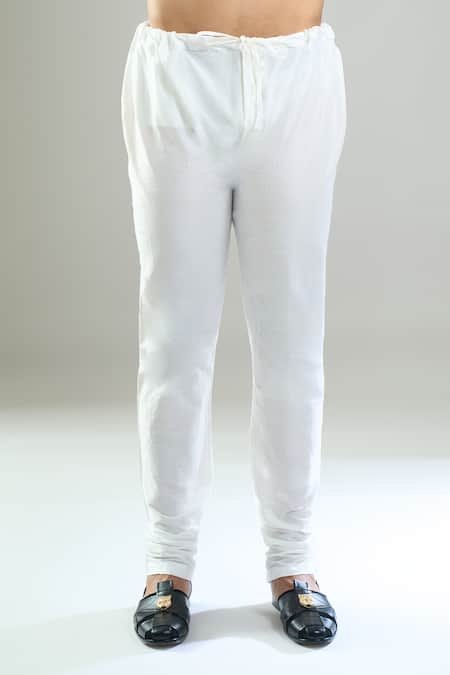 Shop_Arihant Rai Sinha_Red Cotton, Viscose, Polyester Sequins, Embroidery Floral Thread And Kurta Set _Online_at_Aza_Fashions