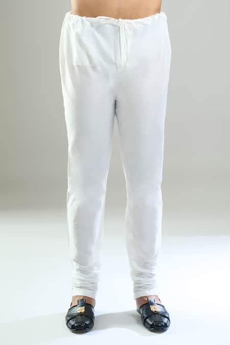 Buy_Arihant Rai Sinha_Pink Cotton, Viscose, Polyester Embroidery, Sequins, Kurta And Churidar Set _Online_at_Aza_Fashions