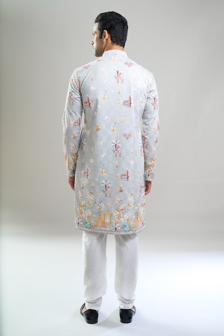 Arihant Rai Sinha Thread & Sequin Embroidered Kurta Set 