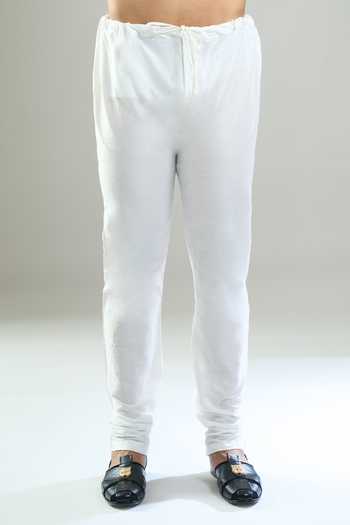 Buy_Arihant Rai Sinha_White Cotton, Viscose Embroidery, Sequins Geometric Thread And Kurta Set _Online_at_Aza_Fashions