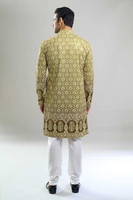 Arihant Rai Sinha Thread & Sequin Embroidered Kurta Set 