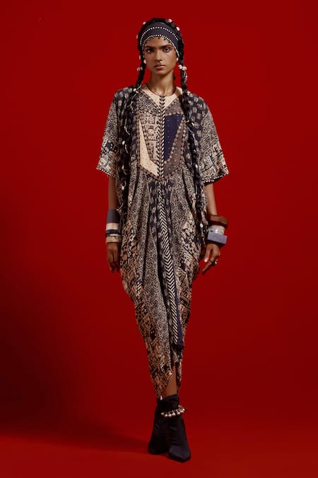 Aseem Kapoor Zia Trapeze Dress 