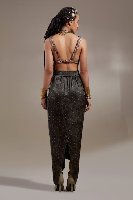 Aseem Kapoor Haya V Neck Blouse 