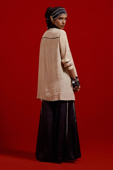 Aseem Kapoor Atri Straight Shirt & Sharara Set 