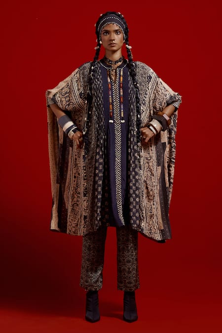 Aseem Kapoor Ritu Kaftan Tunic & Trouser Set 