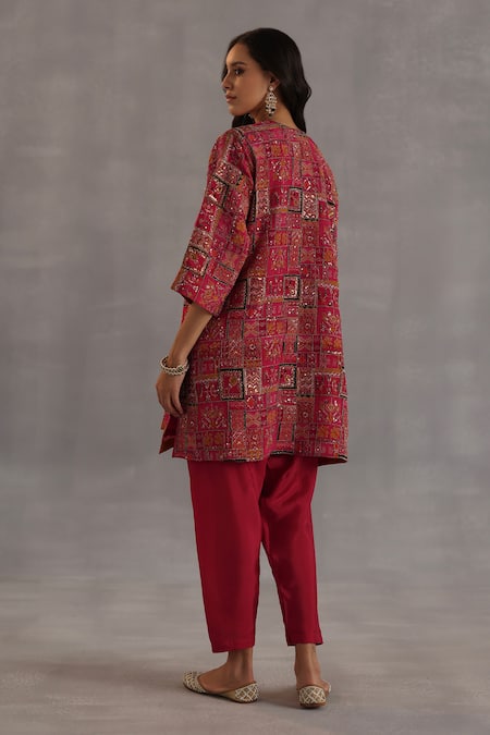 Begum Raag Embroidered Kurta & Salwar Set 