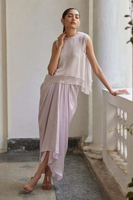 Betrue Lilac Sequins Top 