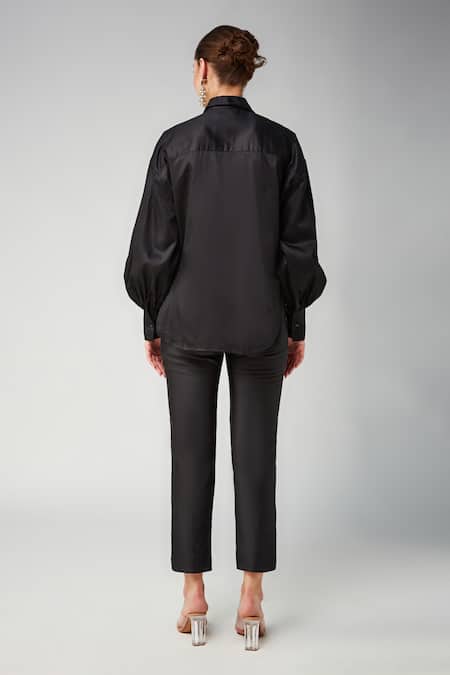 Betrue Blue Poppy Oversized Shirt 