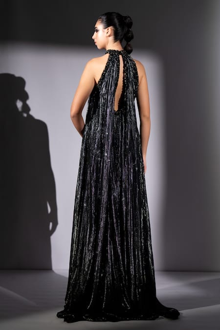 Nikita Mhaisalkar Galaxy Print Maxi Dress  