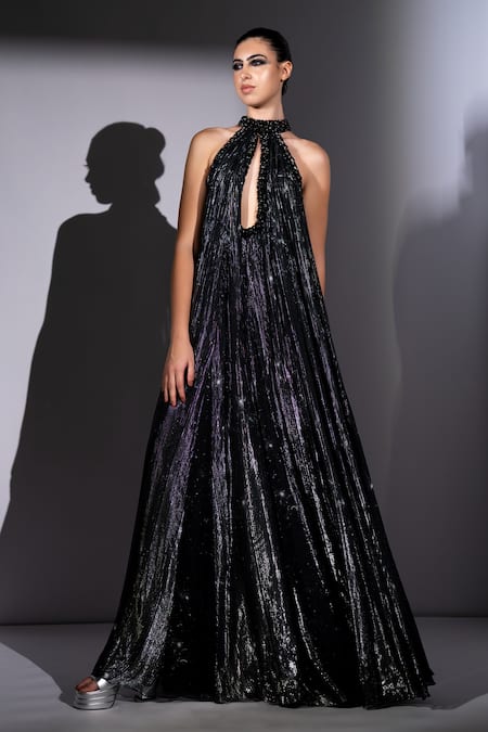 Nikita Mhaisalkar Galaxy Print Maxi Dress  