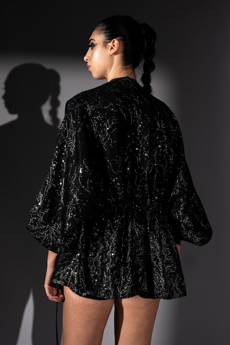 Nikita Mhaisalkar Tulle Star Jacket 