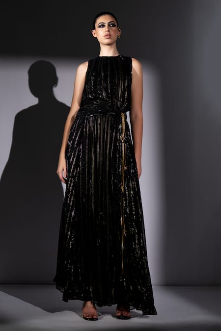 Nikita Mhaisalkar Galaxy Knot Maxi Dress 