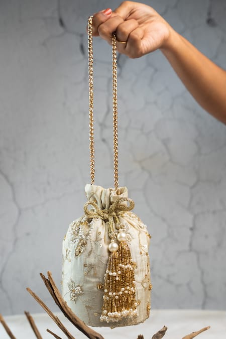 Nayaab By Sonia Opulent Embroidered Potli 