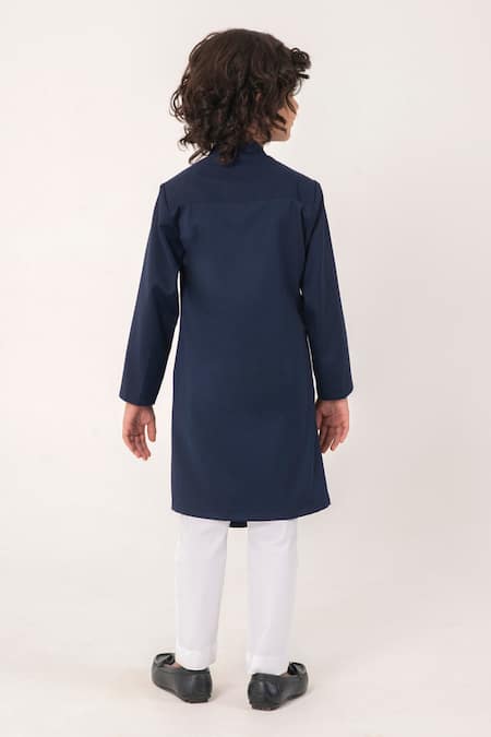 Partykles Drape Silhouette Kurta & Pant Set 