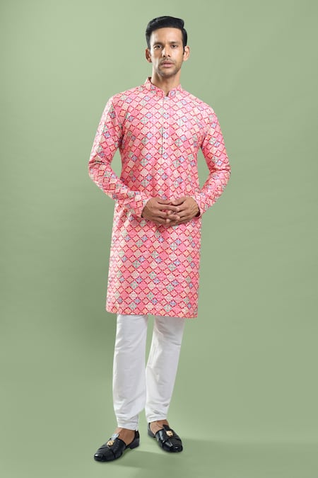Arihant Rai Sinha Thread & Sequin Embroidered Kurta Set 