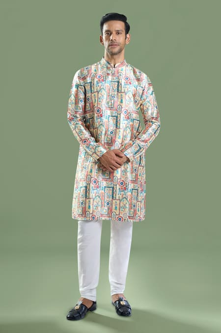 Arihant Rai Sinha Thread & Sequin Embroidered Kurta Set 
