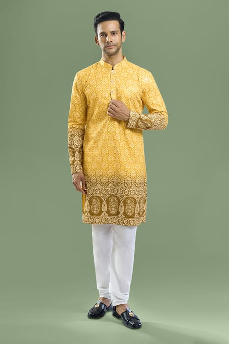 Arihant Rai Sinha Thread & Sequin Embroidered Kurta Set 
