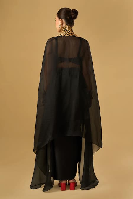 Ritika Arya Jain Noira Embroidered Cape Skirt Set 