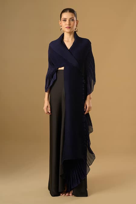Ritika Arya Jain Naqia Pleated Top With Skirt 