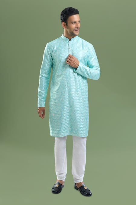 Arihant Rai Sinha Thread & Sequin Embroidered Kurta Set 