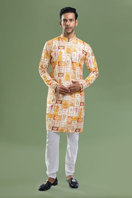 Arihant Rai Sinha Thread & Sequin Embroidered Kurta Set 