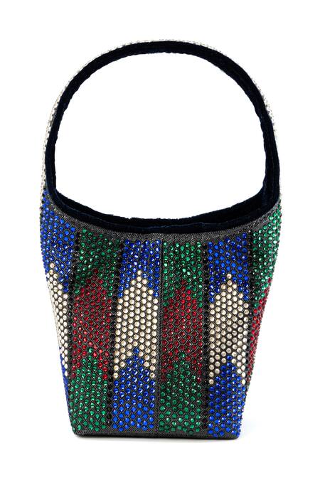 Etcetera Paris Petite Chevron Party Bag 