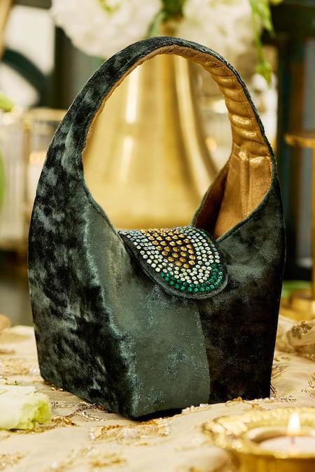 Etcetera Paris Petite Velvet Party Bag 