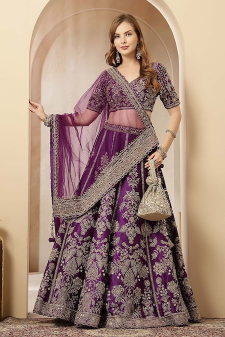 Soniya G Noor-e-Banaras Embroidered Lehenga Set 