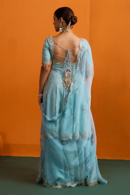 Bhawna Sethi Naira Flared Kurta Sharara Set  