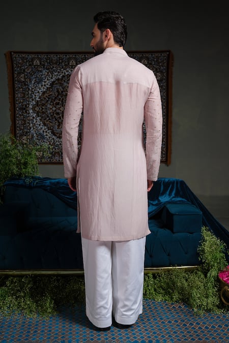 Runit Gupta Chheeta Embroidered Kurta Set 