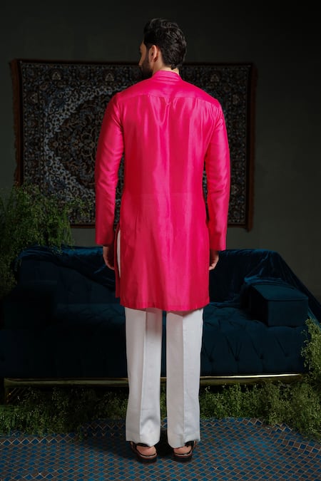 Runit Gupta Hand Embroidered Kurta Set 