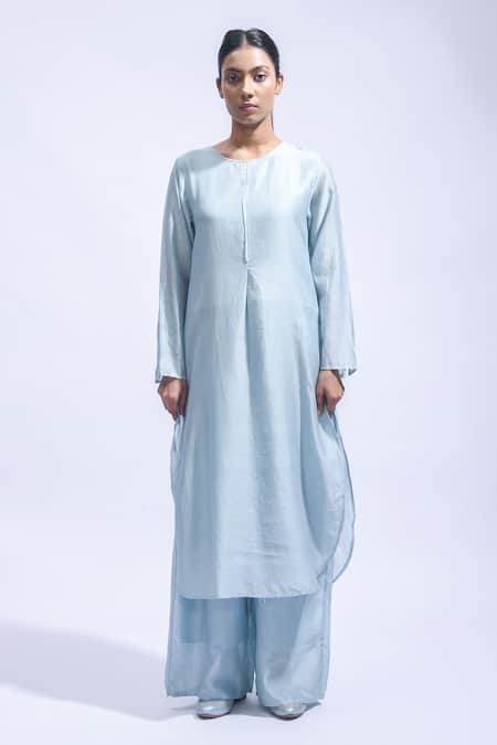 JAYATI GOENKA Silk Printed Kurta Set 