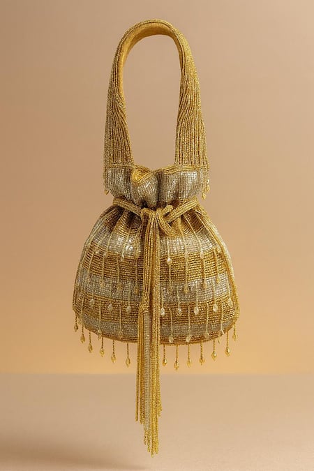 Tasna Stone Embellished Potli Bag 