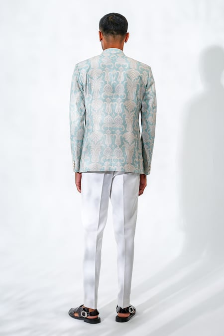 Chatenya Mittal Embroidered Bandhgala & Pant Set 