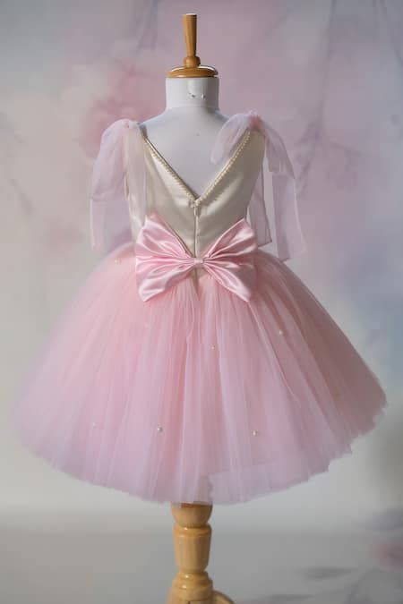 Ruchika Lath Label Ballerina & Hearts Hand Embroidered Dress 