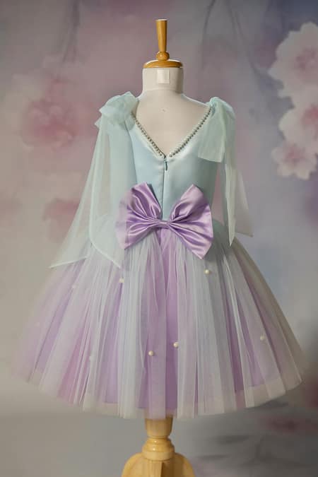 Ruchika Lath Label Mermaid Shell Hand Embroidered Dress 