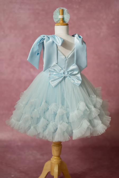 Ruchika Lath Label Mermaid & Under The Sea Hand Embroidered Dress 