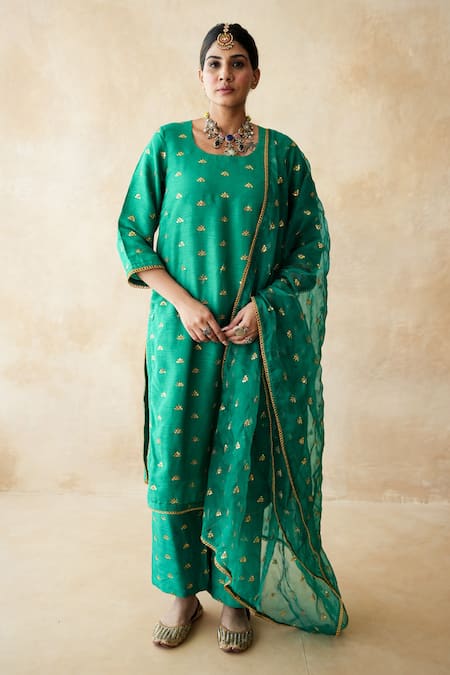 Gulabo Jaipur Meera Embroidered Straight Kurta Set