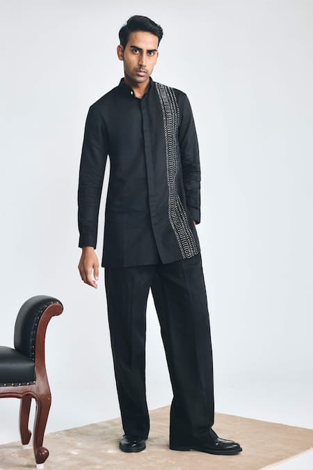 Project Bandi Cotton Linen Wide Leg Trouser 